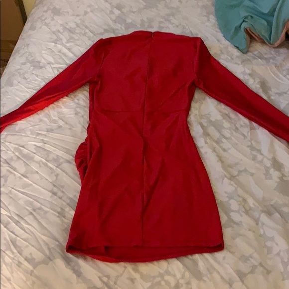 Red bodycon dress - Picture 3 of 3